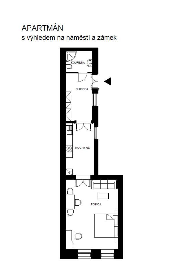 Apartmány Velké náměstí Kroměříž Exterior foto